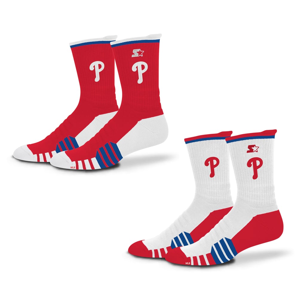  Philadelphia Phillies Starter Breakaway Crew Sock 2 Pack - Red/White